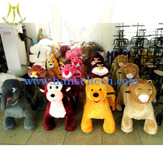 China Hansel happy ride toy animal scooter ride hot in shopping mall kiddie machines toy slot machine	for shopping mall supplier