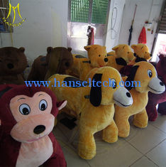 China Hansel children riding cars used coin operated kiddie rides for sale rich toys rocking horse amusement park rides supplier