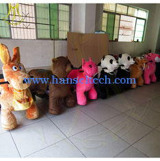 China Hansel zippy rides for sale kid ride children play electric operated coin toys kids battery powered animal bikes supplier