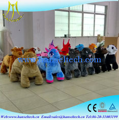 China Hansel cheap arcade games mechanical kids play park games4 wheel zippy scooter for kids cheap arcade games moving ride supplier