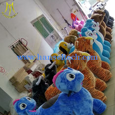 China Hansel amusement park equipment china amusement rides moving horse toys for kids game center machine for shopping mall supplier