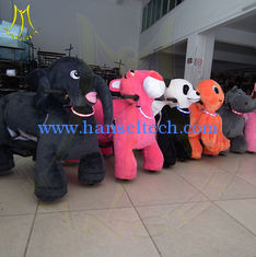 China Hansel battery coin operated game machinegiant animal kids riding amusement rides manufacturer electric toy car for kid supplier