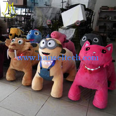 China Hansel children amusement park equipments indoor play centre equipment for sale outdoor spring rocking horse moving ride supplier