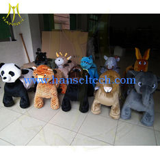 China plush lion ride on toy funny amusement park games family entertainment center equipment animales electricos montables supplier