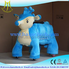China Hansel electric animal scooter ride children electric swing machine amusment park games equipment ride on furry animal supplier