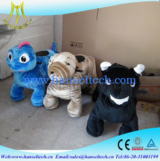 China Hansel mini amusement ride walking dragon ride coin operated battery operated zoo animal toys ride on animal toy supplier