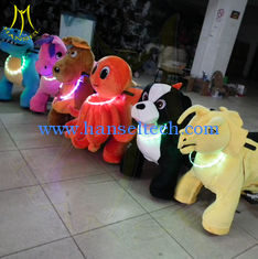China Hansel electric animal scooter rideamusement rides for sale coin operated zippy motorized rides ride on furry animal supplier