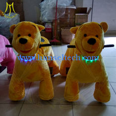 China Hansel battery operated elephant toy baby horse rider kid animal plush rider coin operated rides for sale supplier