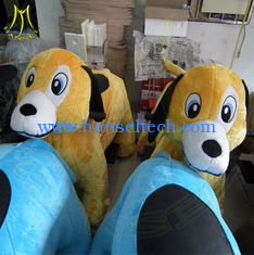 China Hansel  4 wheel kid ride electric animal scooter animal motorized ride battery coin operated horse ride riding cow toys supplier