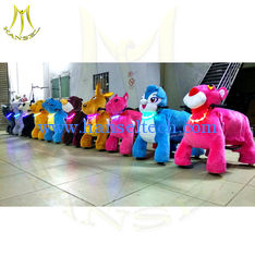 China Hansel amusement game machines plush electrical animal toy car hansel tech ride on animal unicorn animal scooter ride supplier