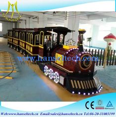China Hansel amusement park rides rides fiberglass electric trackless diesel amusement park electric trains supplier