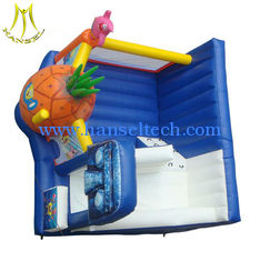 China Hansel colourful kids playing inflatable toy amusment park inflatable bouncers manufacturer supplier
