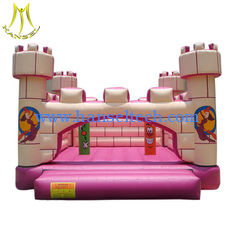 China Hansel high quality outdoor amusement park inflatable bouncer house with CE certification for kids supplier