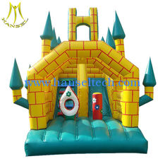 China Hansel china commercial inflatable bouncer with slide for inflatable games factory supplier