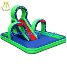 China Hansel popular giant inflatable water slide for adults for outdoor playground supplier