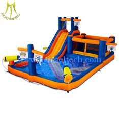 China Hansel low price kids used inflatable water slide for sale in Guangzhou China supplier
