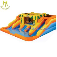 China Hansel low price amusement park giant inflatable pool slide for adult manufactruer in Guangzhou supplier