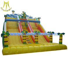 China Hansel amusement kids indoor climbing toys slide for inflatable playground supplier