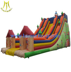 China Hansel amusement park outdoor kids inflatable water slide factory in Guangzhou supplier