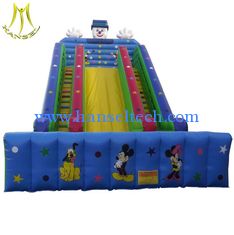 China Hansel low price amusement theme park equipment inflatable water slides supplier