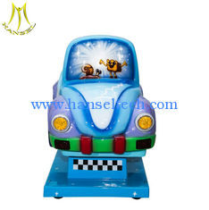 China Hansel hot selling fiberglass material coin operated kiddie car ride supplier