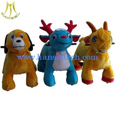 China Hansel low price amusement kids ride on horse toy pony animal ride for sale supplier