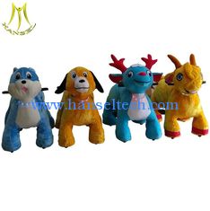 China Hansel hot-selling family electronic walking animal bike stueffed animal ride supplier