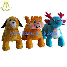 China Hansel high quality  outdoor playground plush motorized animals for mall supplier