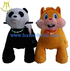 China Hansel 2018 stuffed electric ride on animal toy motorized animals for sale supplier