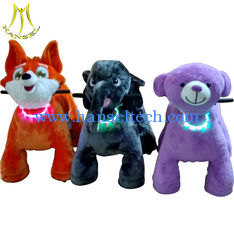 China Hansel china import battery operated plush animal scooters for mall supplier