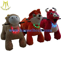 China Hansel plush electronic Walking plush animal amusement ride for sale supplier