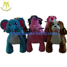 China Hansel Amusement parks electrical toy animal scooter riding  for malls supplier