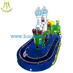 China Hansel amusement park games factory 3 seats mini carousel for sale carousel train supplier