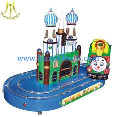 China Hansel  fiberglass body 3seats mini carousel horse ride kids carousel for sale supplier