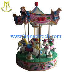 China Hansel big amusement ride with music merry-go-round outdoor carousel supplier