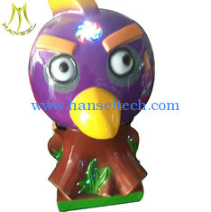 China Hansel factory price fiberglass coin operated tree bird kiddie ride from China supplier