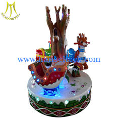 China Hansel   high quality Christmas horse carousel rides in amusement park supplier
