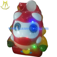 China Hansel fiber glass kids park games products fish design kiddie ride for sale supplier