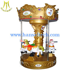 China Hansel   fairground toys children coin operated used merry go rounds for sale supplier