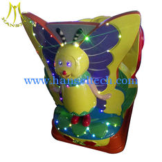 China Hansel amusement park equipment electric kiddie ride on toy fiberglass toy rides supplier