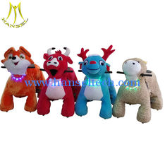 China Hansel funny amusement park games plush motorized animals for sale supplier