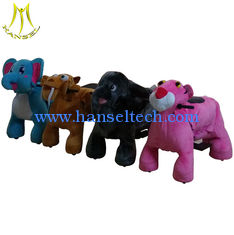 China Hansel ride on toy electric plush animal 4 wheel zippy scooter for kids supplier