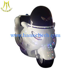 China Hansel indoor paly games fiberglass moto kiddie rides for shopping mall supplier