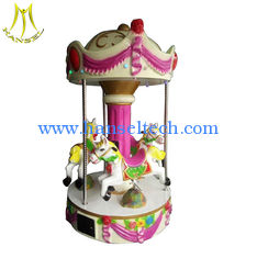 China Hansel Guangzhou 3 seats portable small merry go round carousel for sale supplier
