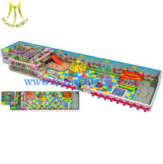 China Hansel  play ground equipment outdoor wooden house children indoor park supplier