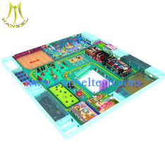 China Hansel   kids plastic tunnel jumping castle kid playground equipment playground supplier