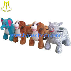 China Hansel funfair rides stuffed electric animals scooters for park in china supplier