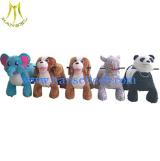 China Hansel high quality funfair zoo animal racing car electronic for mall supplier