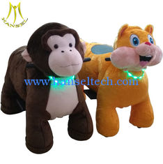 China Hansel amusement plush electrical animal toy car happy wheels game supplier