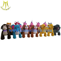 China Hansel amusement ride equipment electric plush motorized animal ride supplier